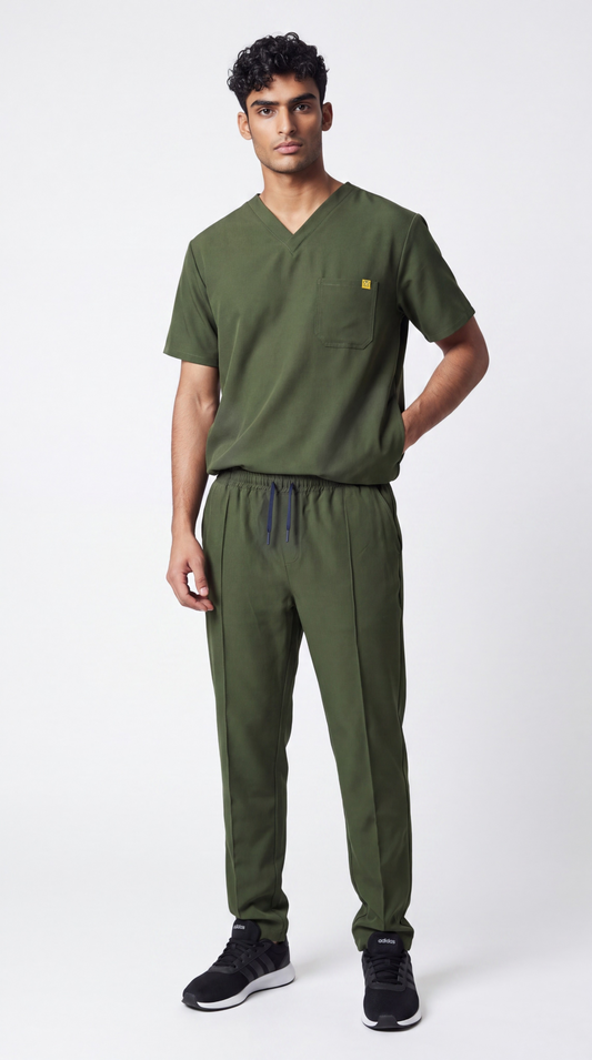 Pyjama de Bloc Homme 'Omni-Stretch'- Vert Kaki