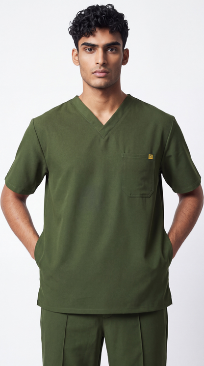 Pyjama de Bloc Homme 'Omni-Stretch'- Vert Kaki