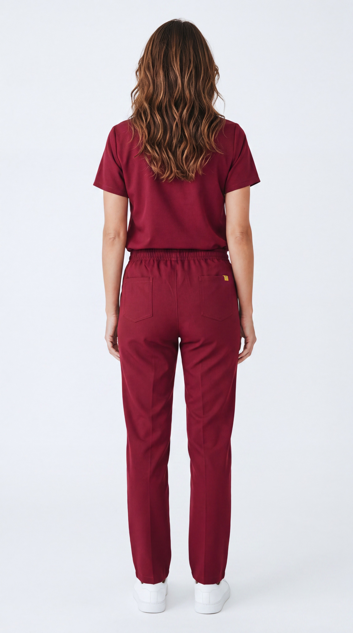 Pyjama de Bloc Femme 'Omni-Stretch'- Bordeaux