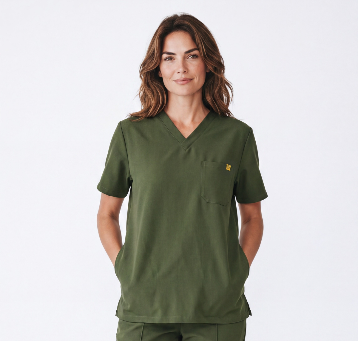 Pyjama de Bloc Femme 'Omni-Stretch'- Vert Kaki