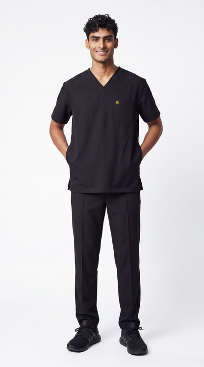 Pyjama de Bloc Homme 'Omni-Stretch'- Noir