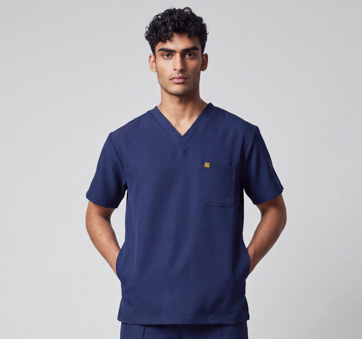 Pyjama de Bloc Homme 'Omni-Stretch'- Bleu Marine