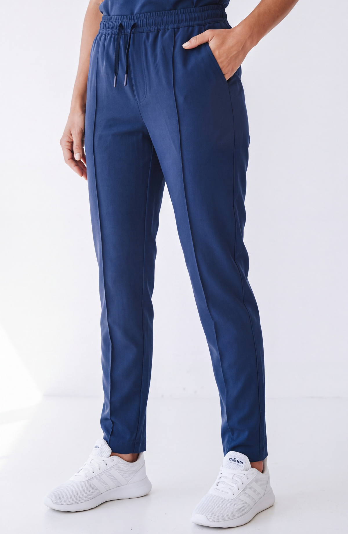 Pyjama de Bloc Femme 'Omni-Stretch'- Bleu Marine