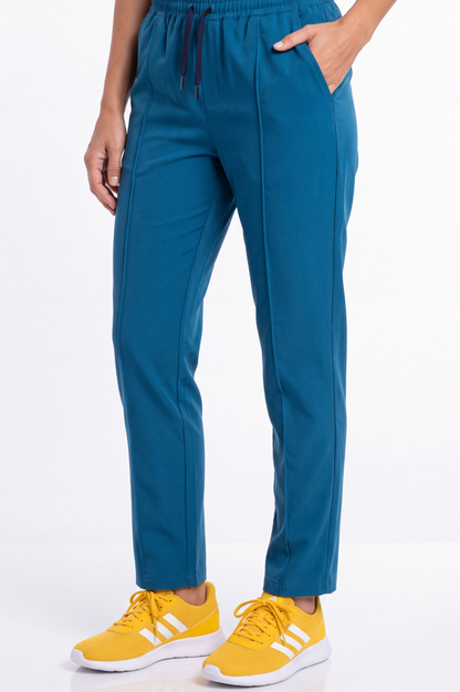 Pyjama de Bloc Femme 'Omni-Stretch'- Bleu Pétrole