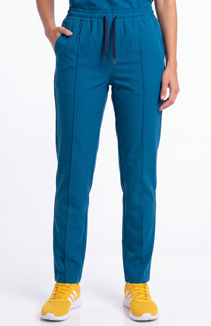 Pyjama de Bloc Femme 'Omni-Stretch'- Bleu Pétrole
