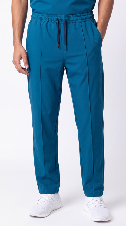 Pyjama de Bloc Homme 'Omni-Stretch'- Bleu Pétrole