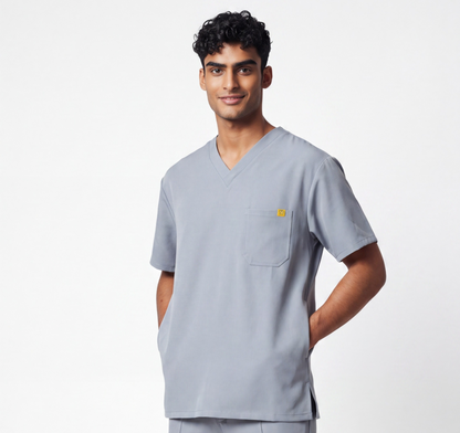 Pyjama de Bloc Homme 'Omni-Stretch'- Gris Clair