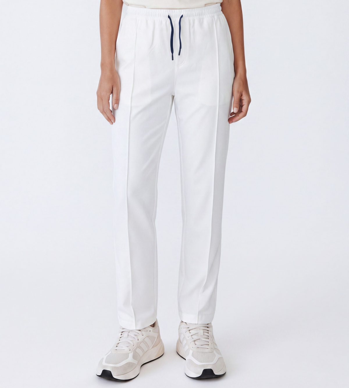 Pyjama de Bloc Femme 'Omni-Stretch'- Blanc Cassé