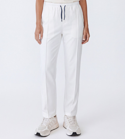 Pyjama de Bloc Femme 'Omni-Stretch'- Blanc Cassé