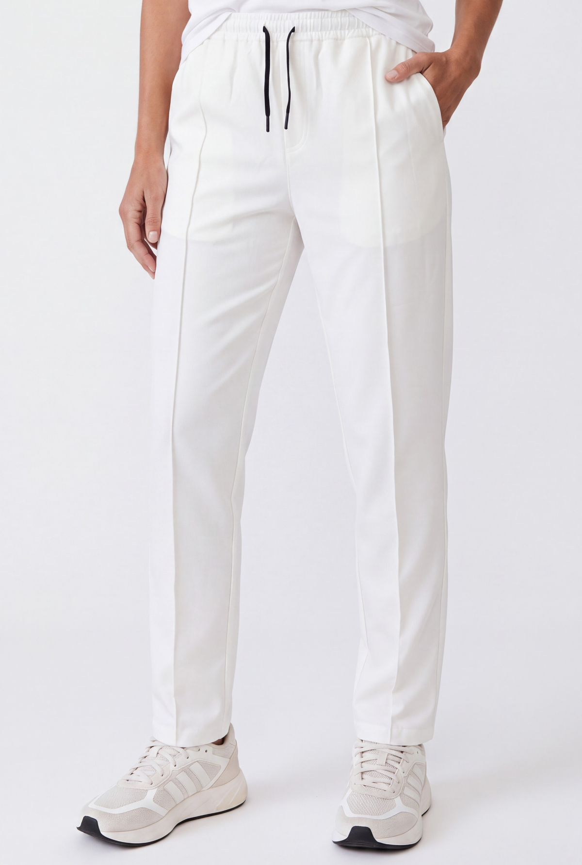 Pyjama de Bloc Femme 'Omni-Stretch'- Blanc Cassé