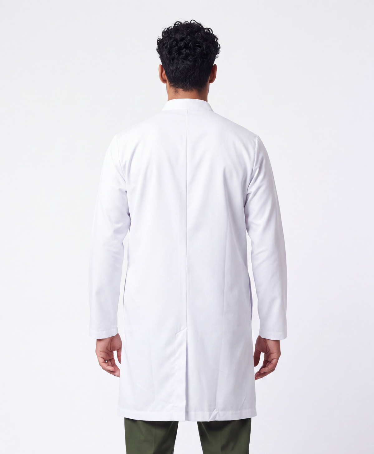 Blouse Col Officier Homme 'Soft-Tech' - Manches Longues