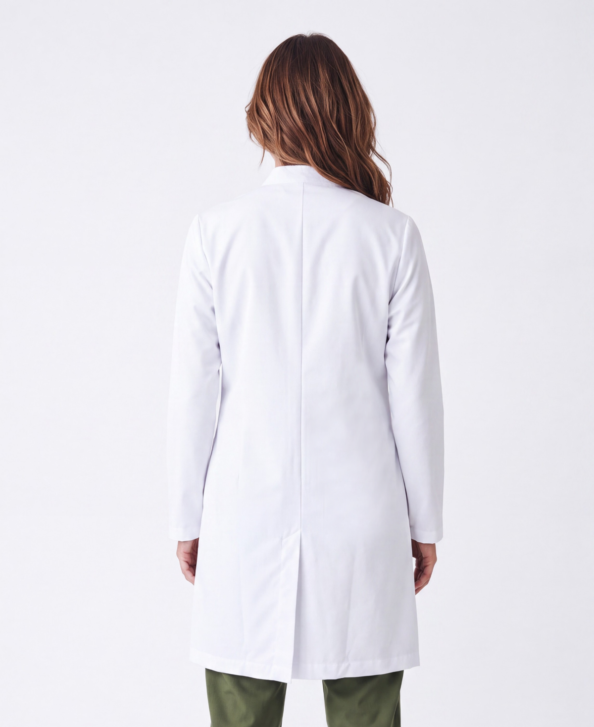 Blouse Col Officier Femme 'Soft-Tech' - Manches Longues
