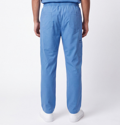 Pyjama de Bloc Homme 'Bi-Stretch'- Bleu Azur