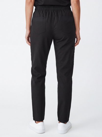 Pyjama de Bloc Femme 'Bi-Stretch'- Noir