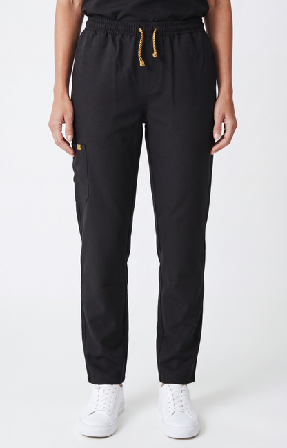 Pyjama de Bloc Femme 'Bi-Stretch'- Noir