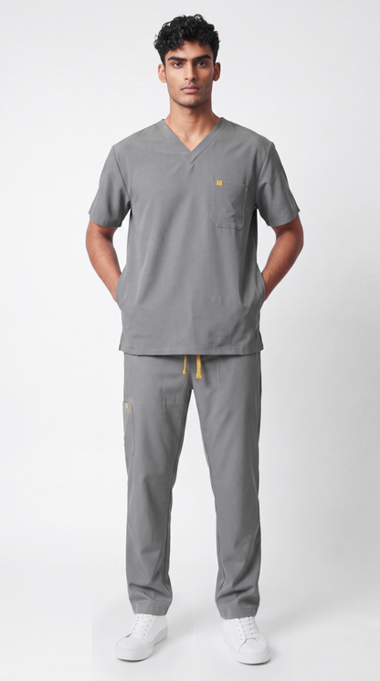 Pyjama de Bloc Homme 'Bi-Stretch'- Gris