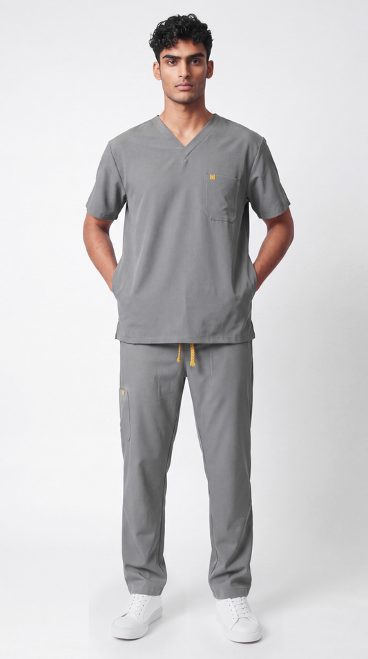 Pyjama de Bloc Homme 'Bi-Stretch'- Gris