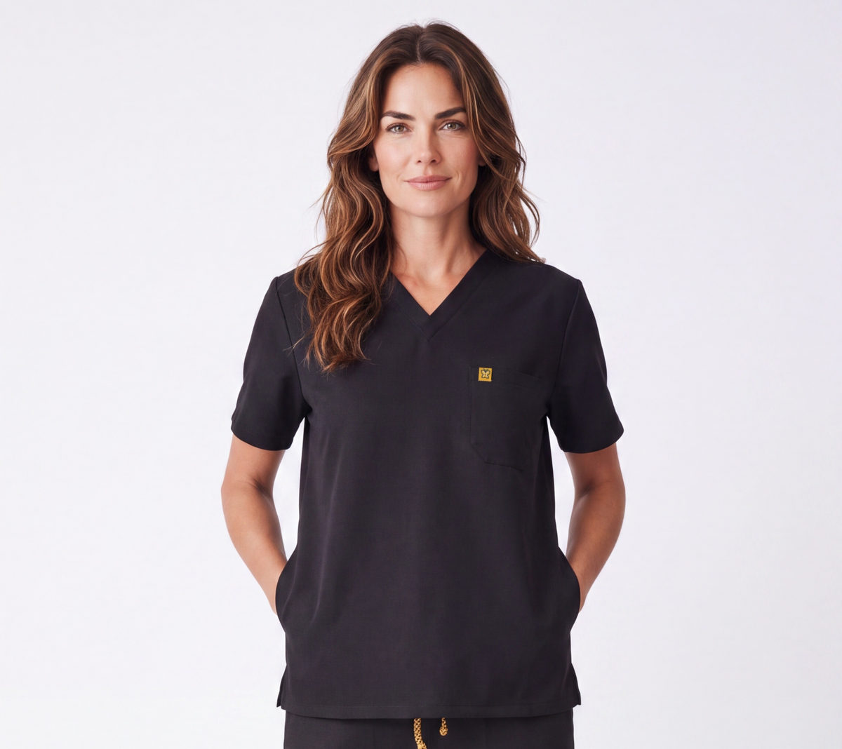 Pyjama de Bloc Femme 'Bi-Stretch'- Noir