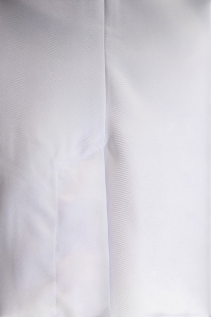 Blouse Col Officier Femme 'Soft-Tech' - Manches Courtes