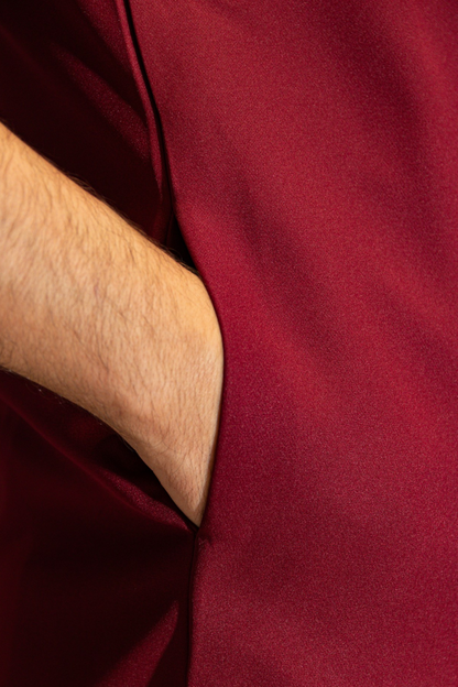 Pyjama de Bloc Homme 'Omni-Stretch'- Bordeaux