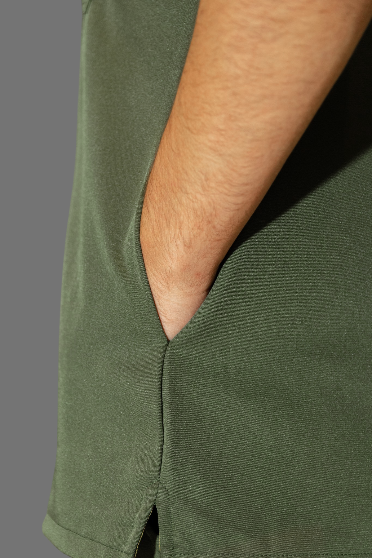 Pyjama de Bloc Homme 'Bi-Stretch'- Vert Kaki