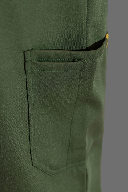 Pyjama de Bloc Homme 'Bi-Stretch'- Vert Kaki